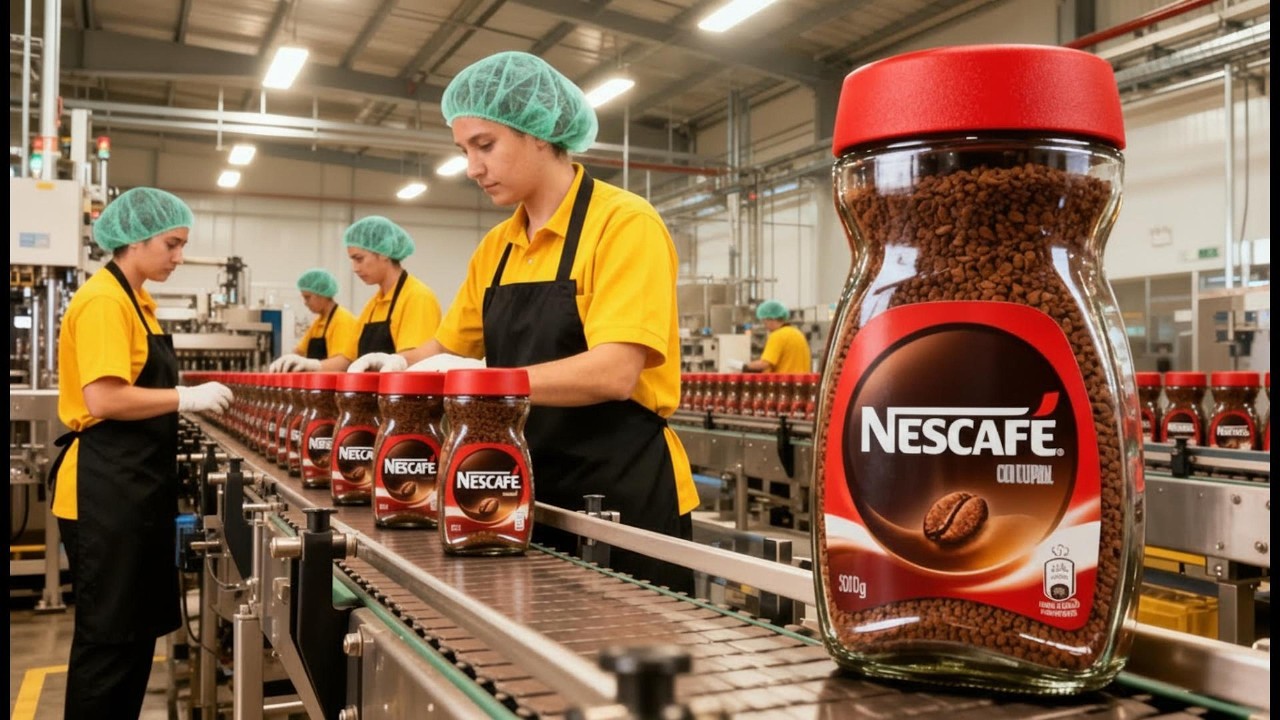 How Instant Coffee Is Made In Factory