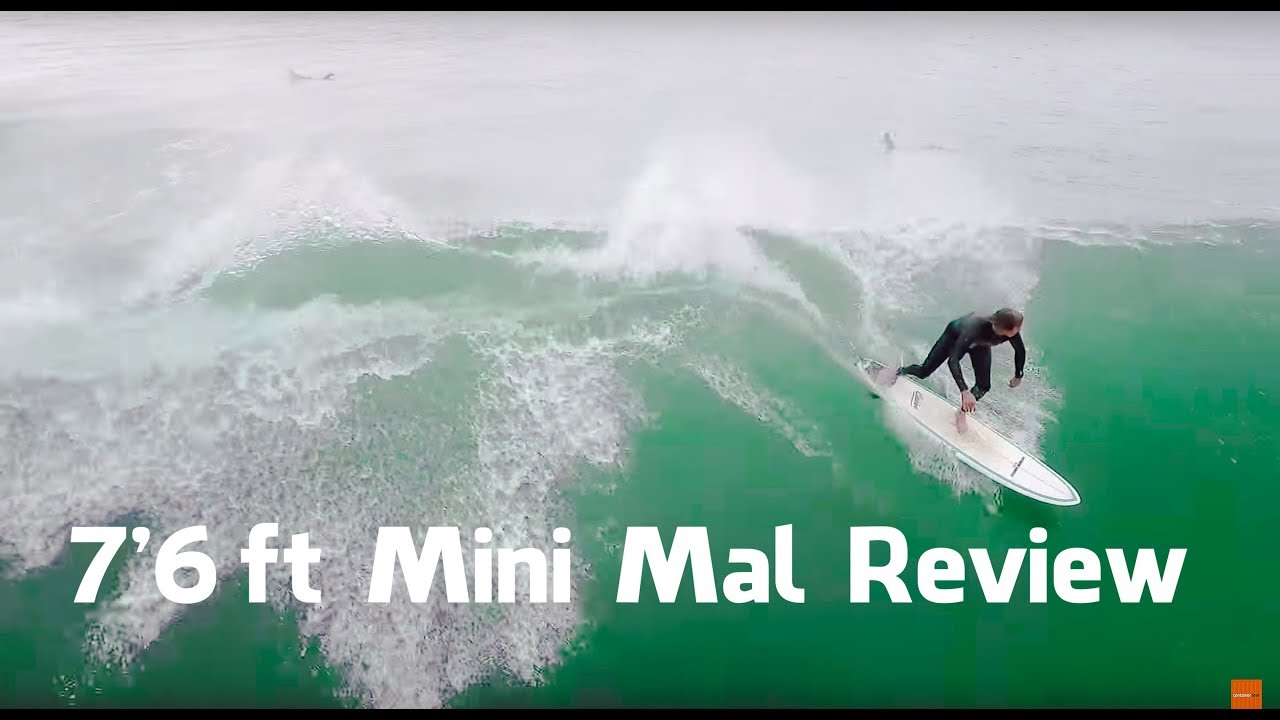 Phil reviews our 7'6ft Mini Mal Surfboard!