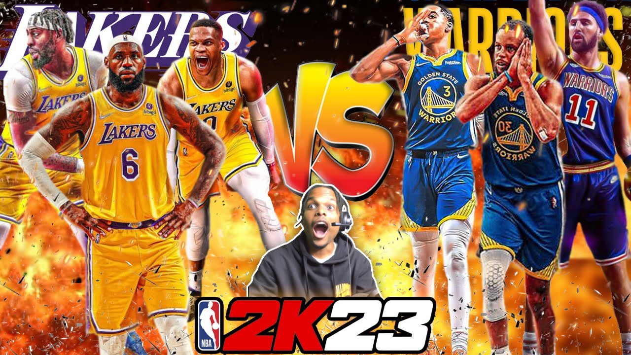 NBA 2K23 LAKERS VS WARRIORS!! NBA SEASON OPENER
