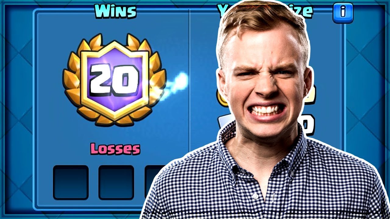 Clash Royale - GIANT MINER! 20 Win Deck
