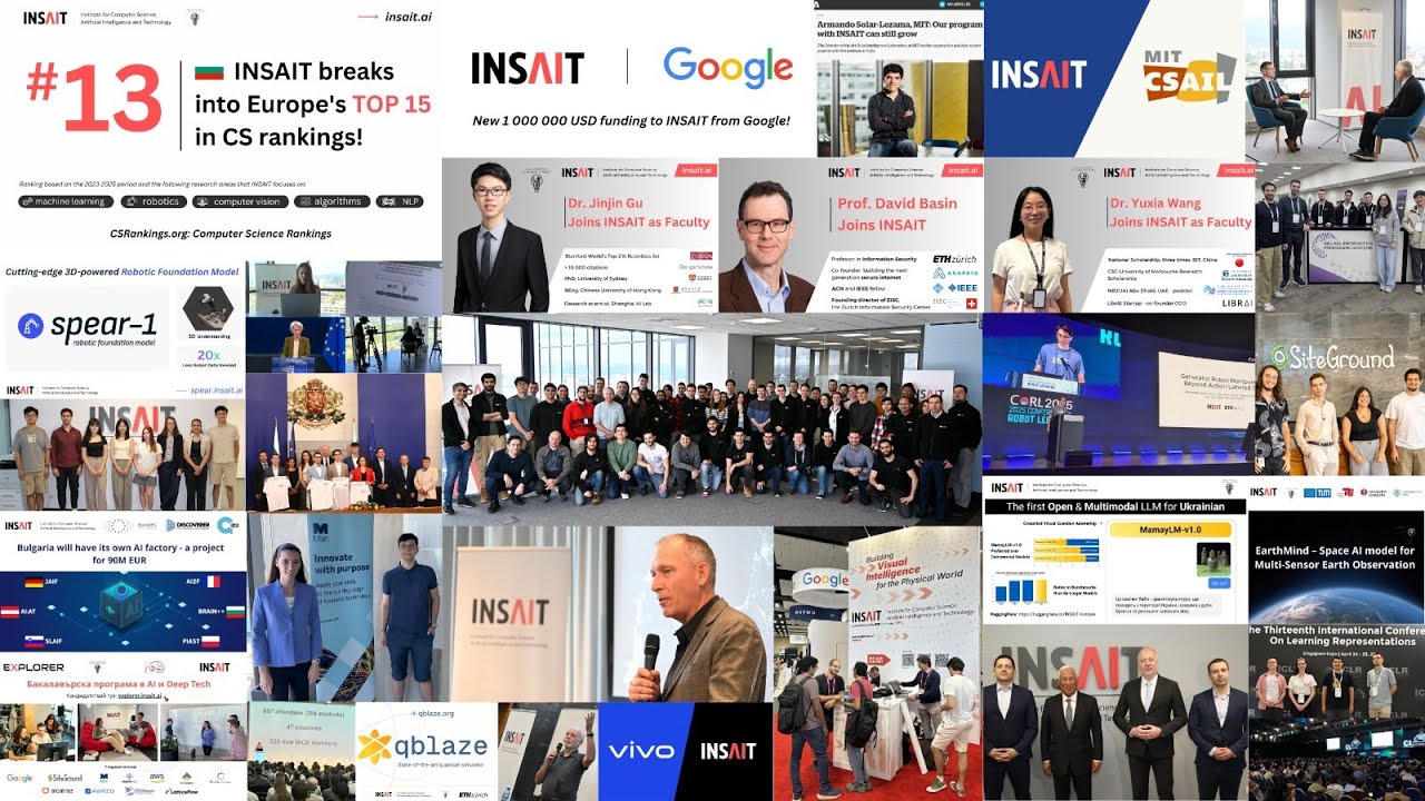 INSAIT Year in Review 2025