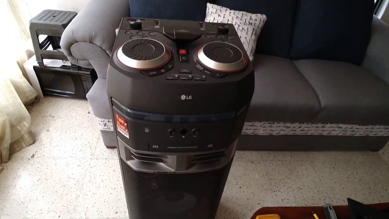 Lg Ok-75 -Como desarmar sistema de audio lg- parte 1