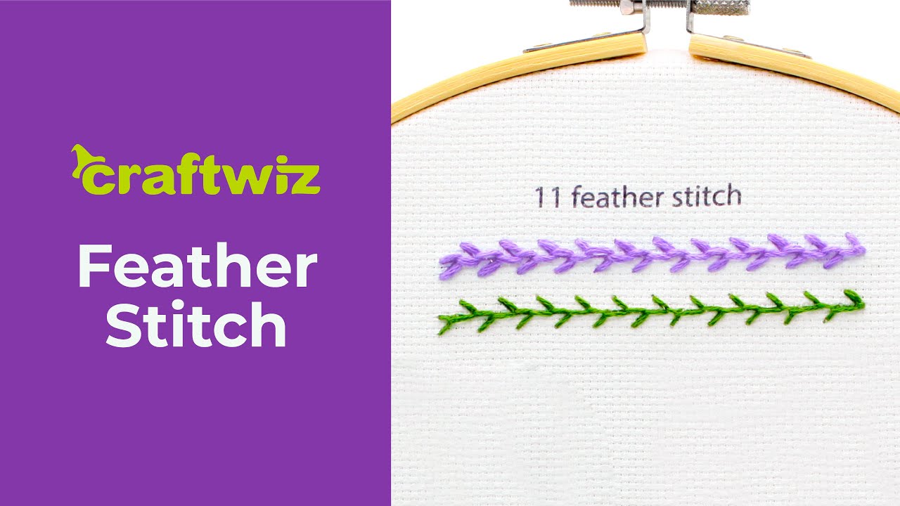 11. Feather Stitch