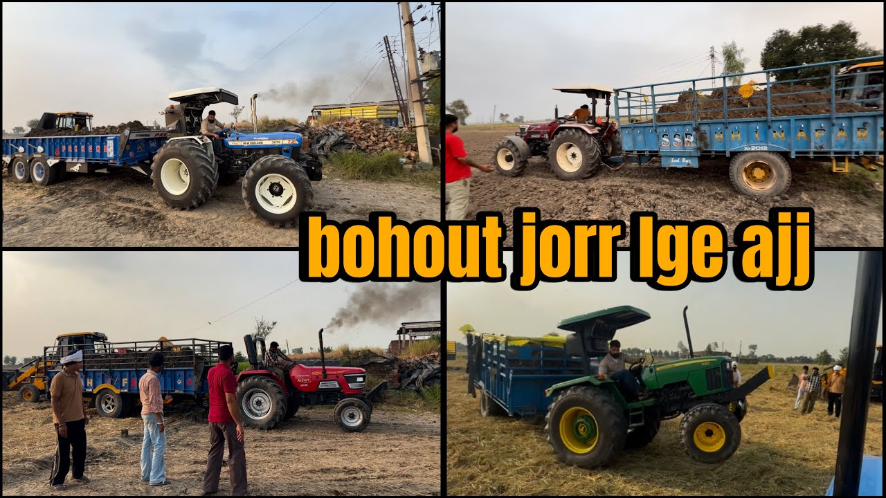 Bohout jorr lge ajj tractera da | mitti di sewa | dhillonpreet vlogs