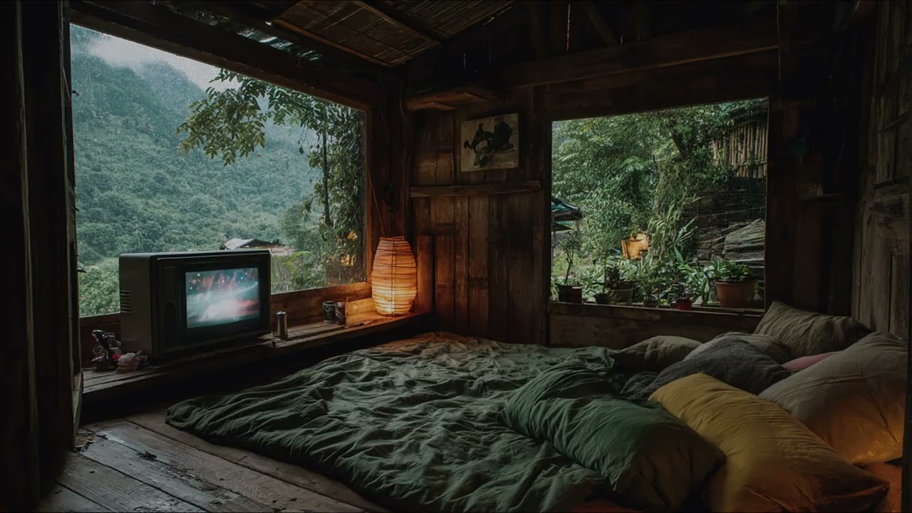 Tranquil Rainview: Relaxing Rain Sounds for Deep Sleep & Focus | Stress Relief & Relaxation