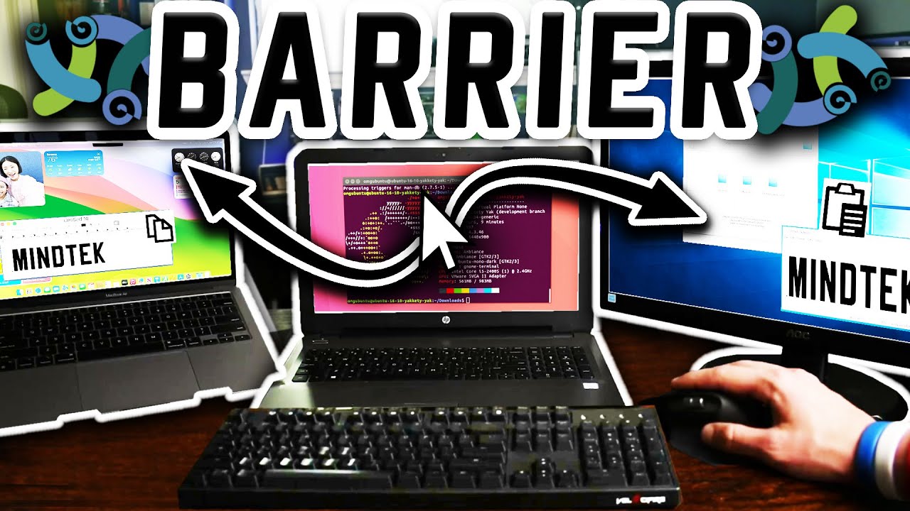 Control Multiple Computers at Once, with Barrier!