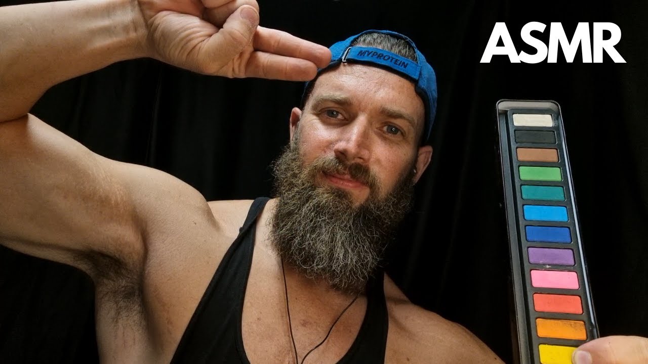 ASMR GYM BRO DOES YOUR CRANIAL NERVE EXAM !!!