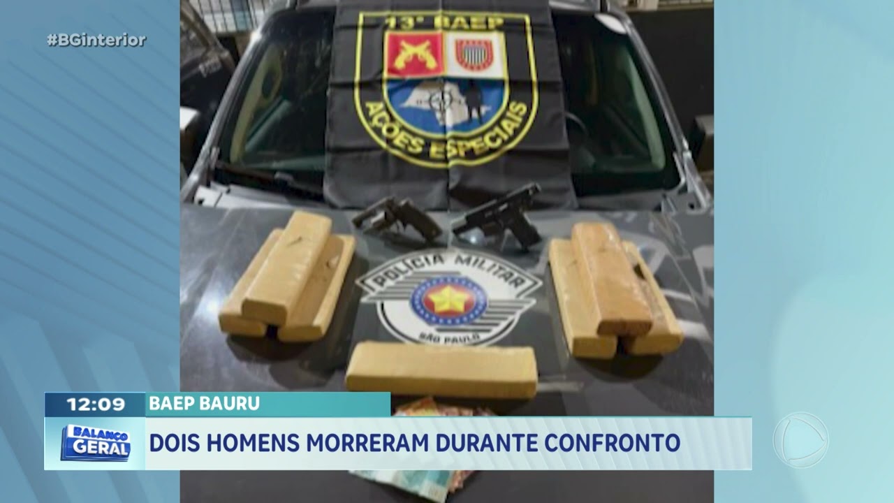 BAEP Bauru: dois homens morreram durante confronto