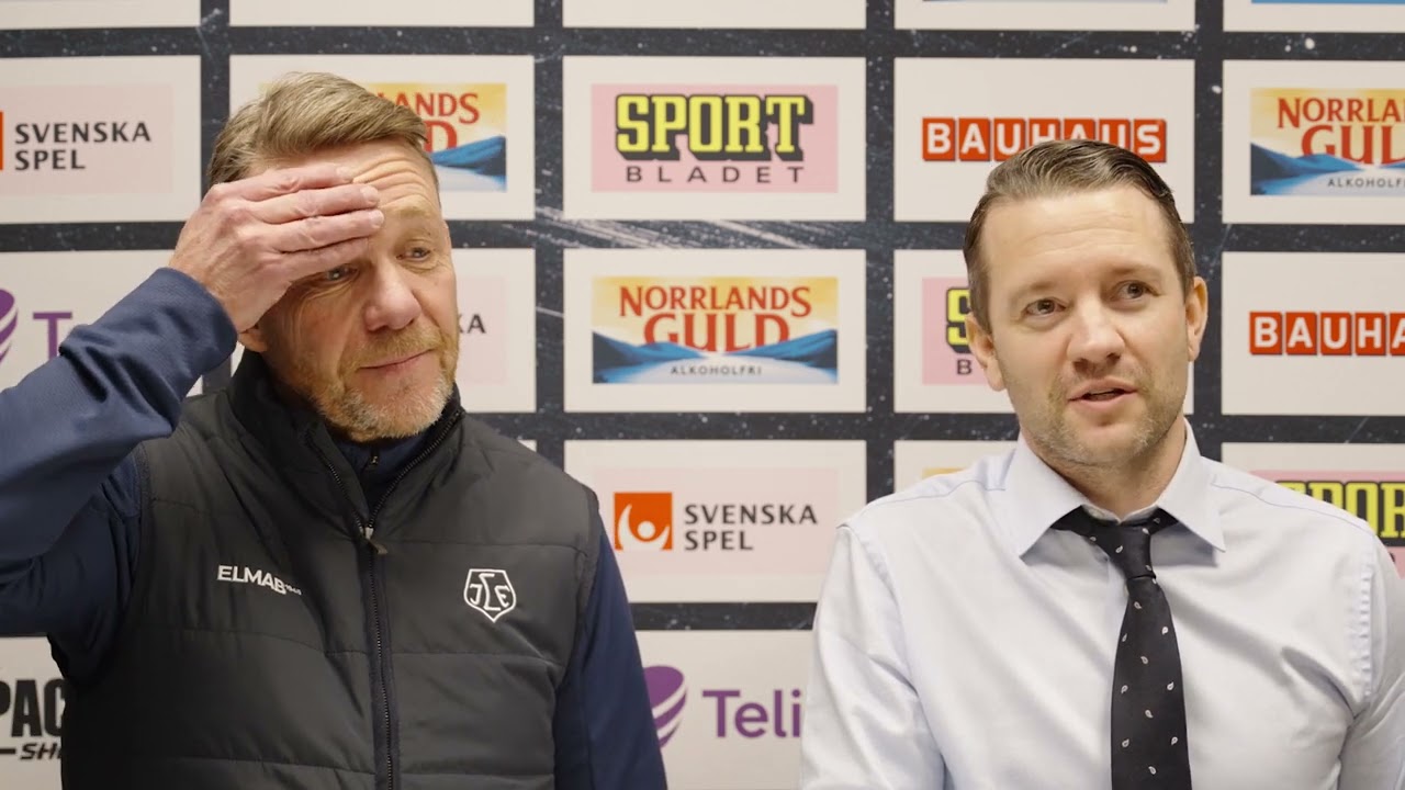 Presskonferens LHC - Leksand
