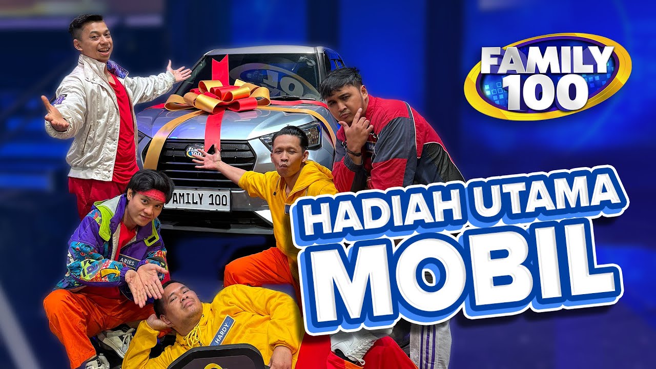 Detik-Detik Hadiah Utama MOBIL Berhasil Dibawa Pulang Dtown Warrior - Family 100 (5/5)