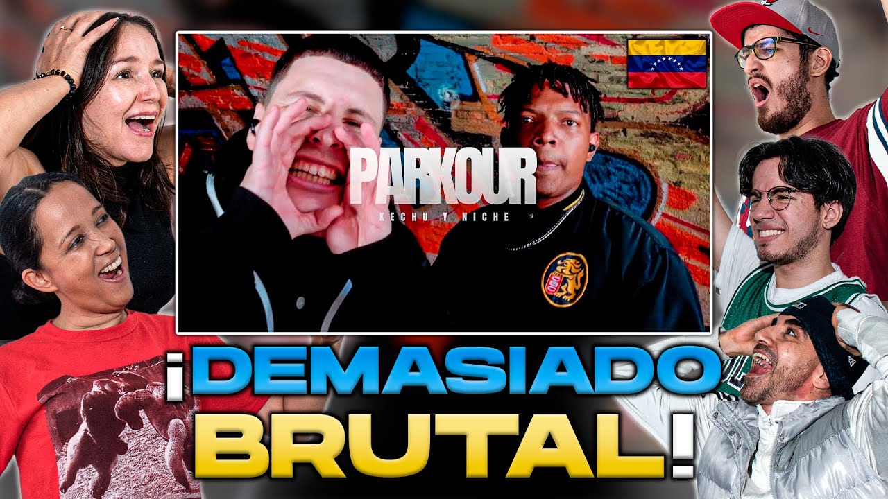 💣¡ESTO ES DEMASIADO BRUTAL! - COLOMBIANOS REACCIONAN a PARKOUR KECHU Y NICHE 2025💥