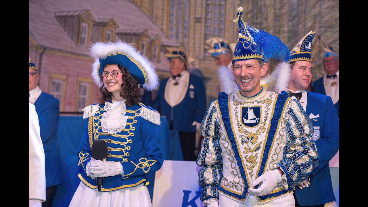 Prinzenproklamation 2024 Greven Stadtprinz Andreas I  und Püntemariechen Laura