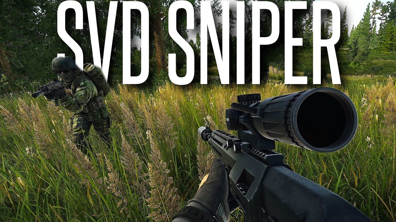 ELIMINATING PLAYERS WITH THE DRAGUNOV SNIPER - Escape From Tarkov SVD-S Gameplay