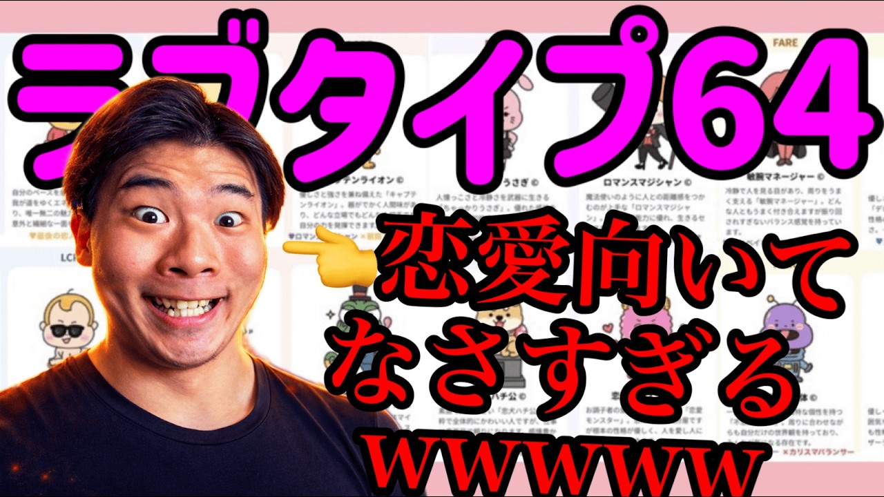 ラブタイプ診断やってみたらなぜか地球滅亡の危機に陥った男