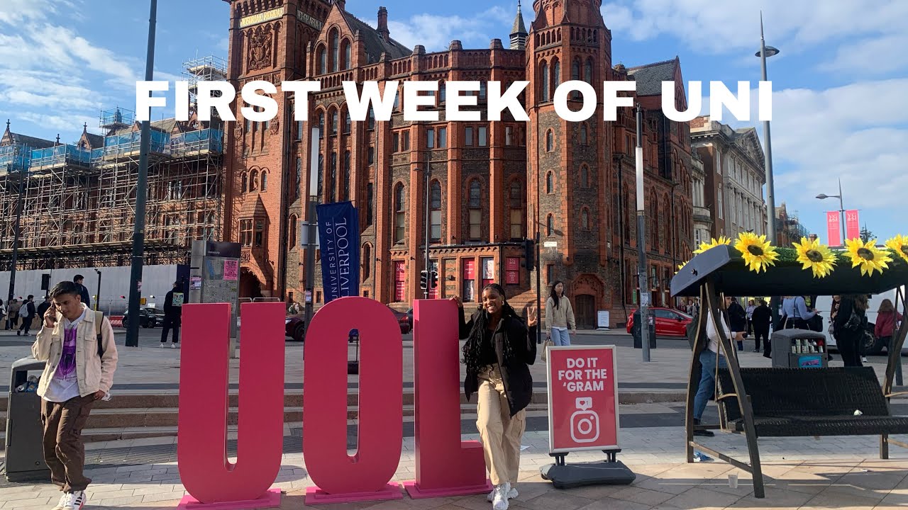 MY FIRST WEEK AT UNIVERSITY OF LIVERPOOL (FRESHERS WEEK, CLASSES, & MORE) (LIVERPOOL DIARY EP. 2)