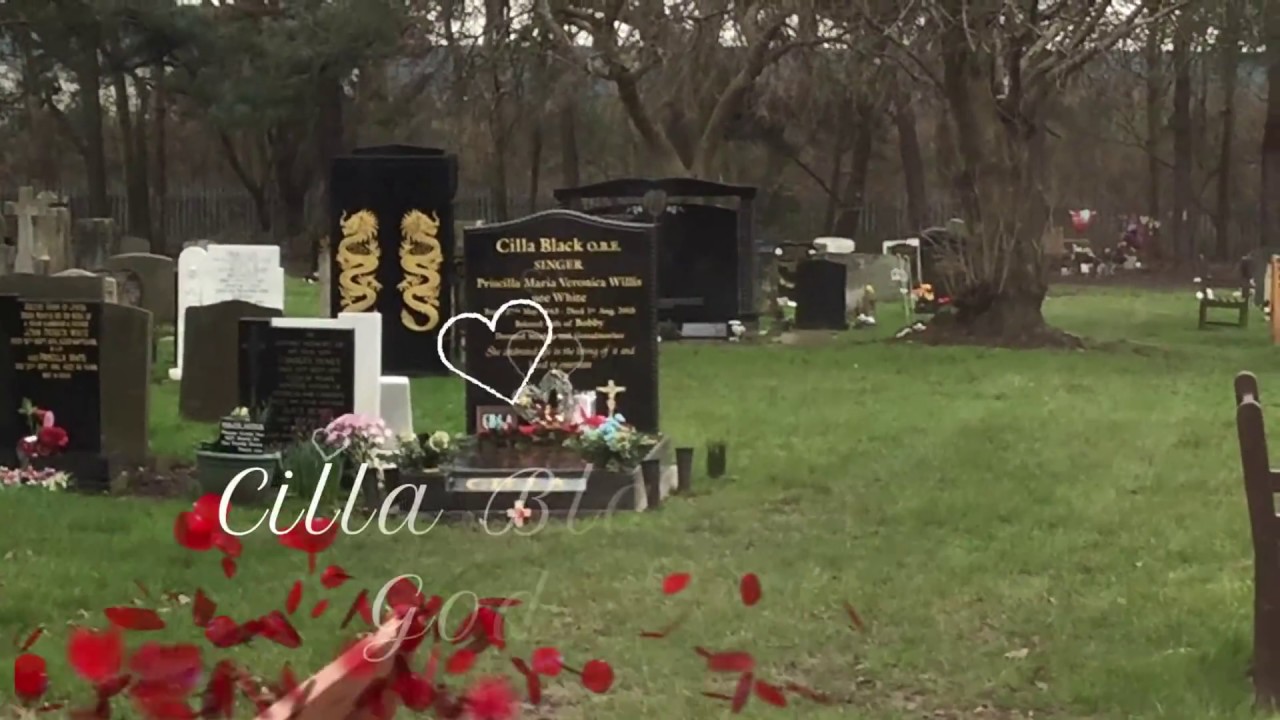 Cilla Black OBE. How to find the grave of Cilla Black