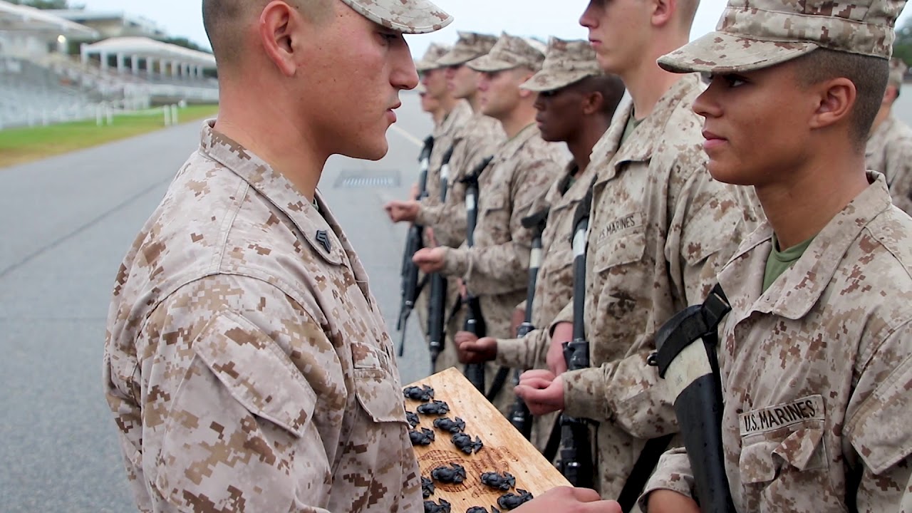 Kilo Company EGA Ceremony