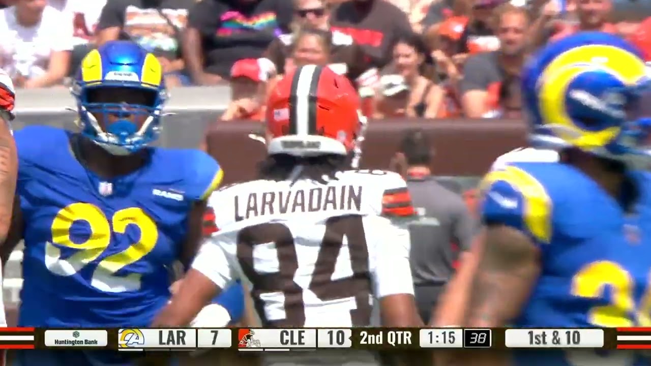 All Highlights from Browns vs. Rams