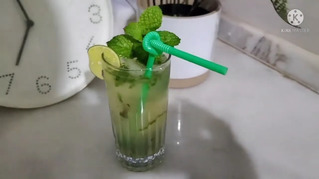 Fresh Lime Juice with Mint @sweetlife@drinks