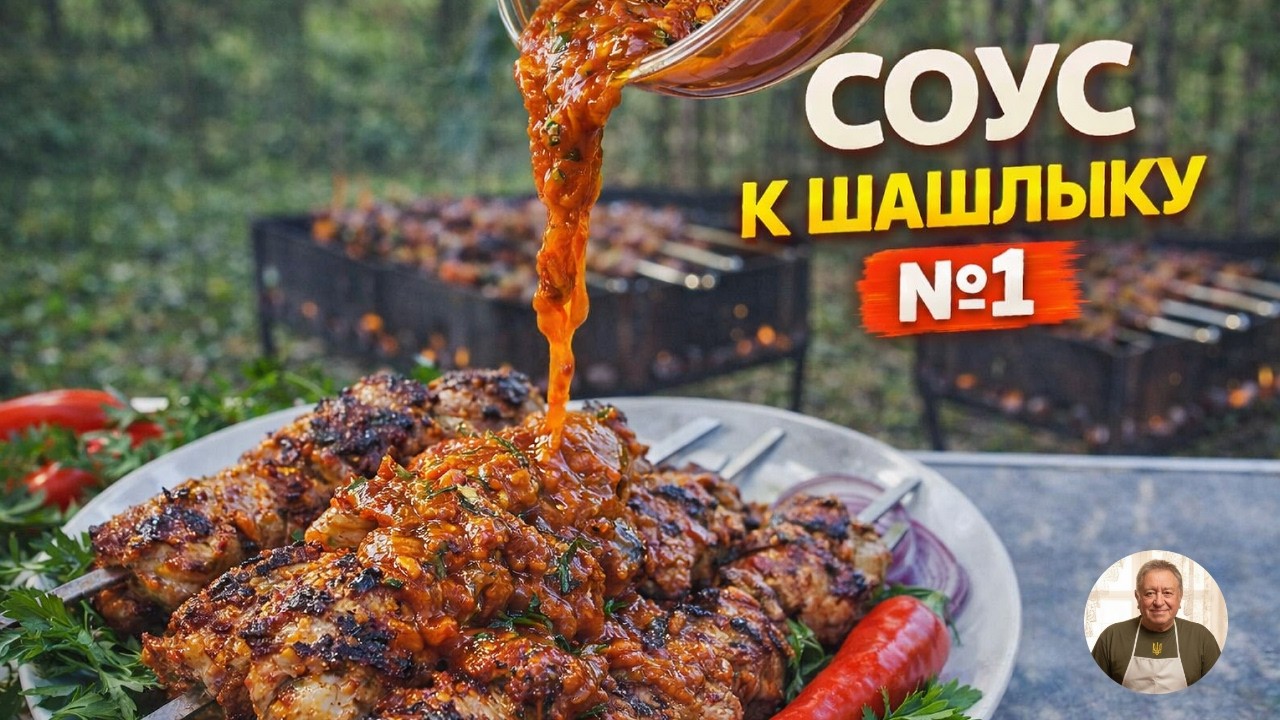 💥 Томатный соус к шашлыку и стейку | Очень вкусный домашний соус
