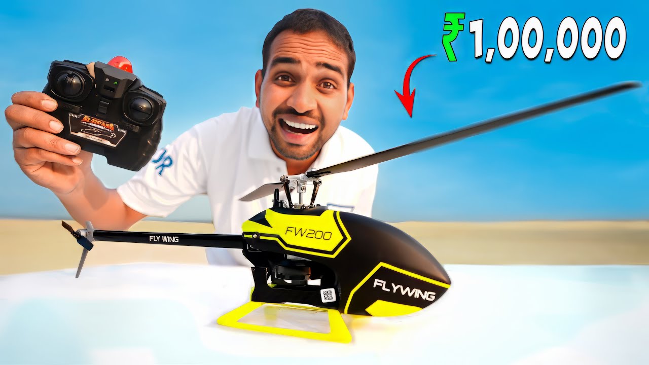 Unboxing Professional RC Helicopter - Worth 1 Lakh 🤑 Rupees #mrindianhacker