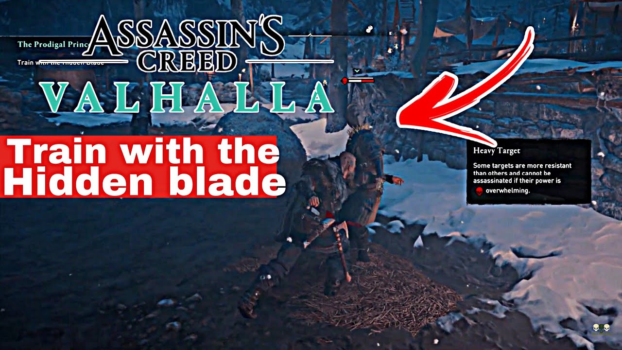 ASSASSIN'S CREED VALHALLA - Train with the hidden blade