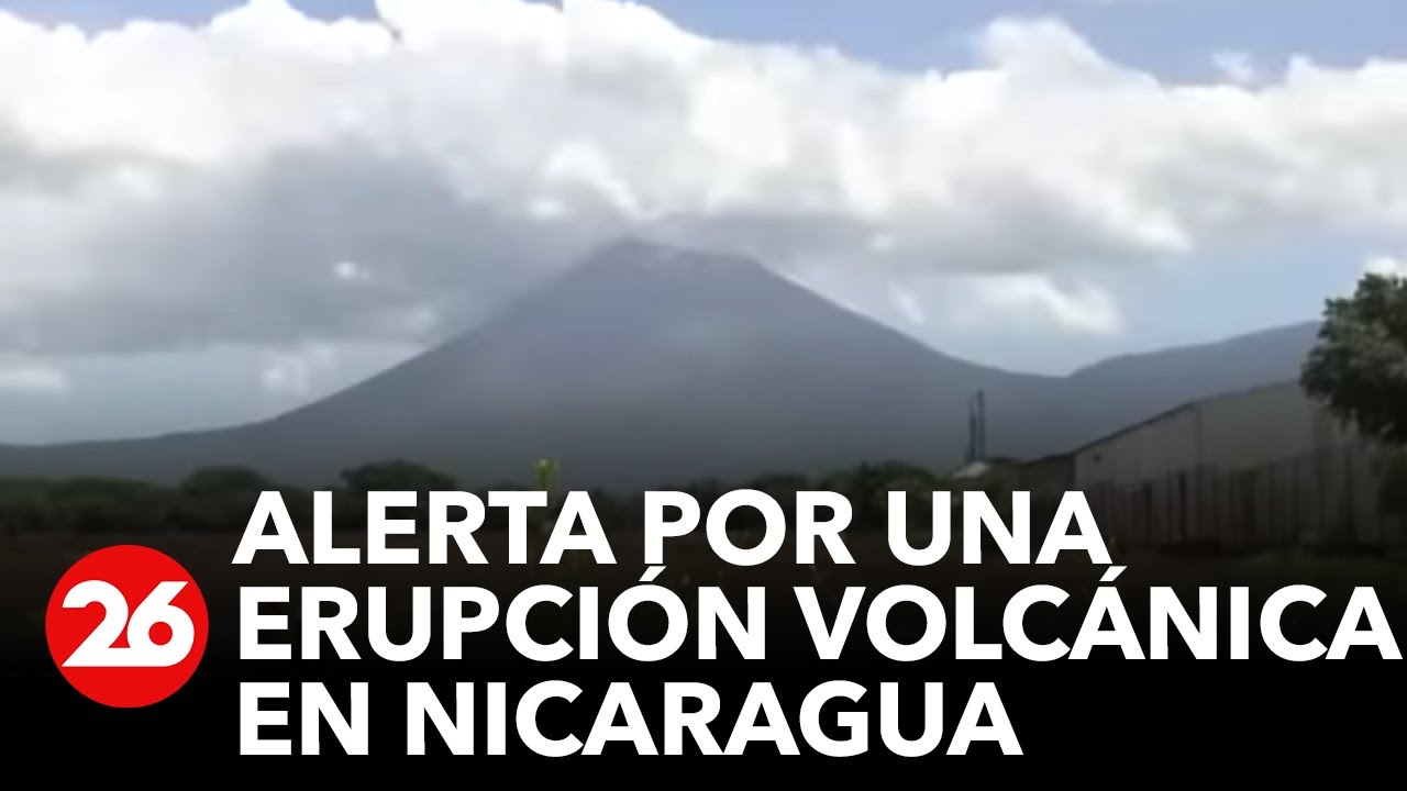 Alerta en Nicaragua por erupciones en el volcán San Cristóbal