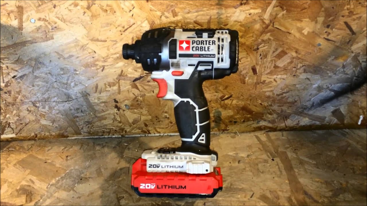 Porter Cable Impact Driver Update PCC640