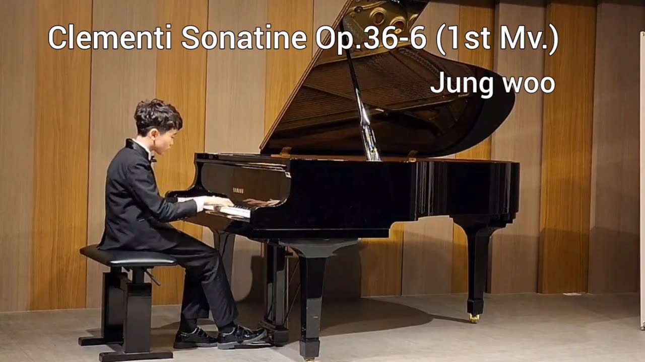 정우 | Clementi Sonatina Op.36-6 (1st Mv.) | Piano | K-Panflute Boys