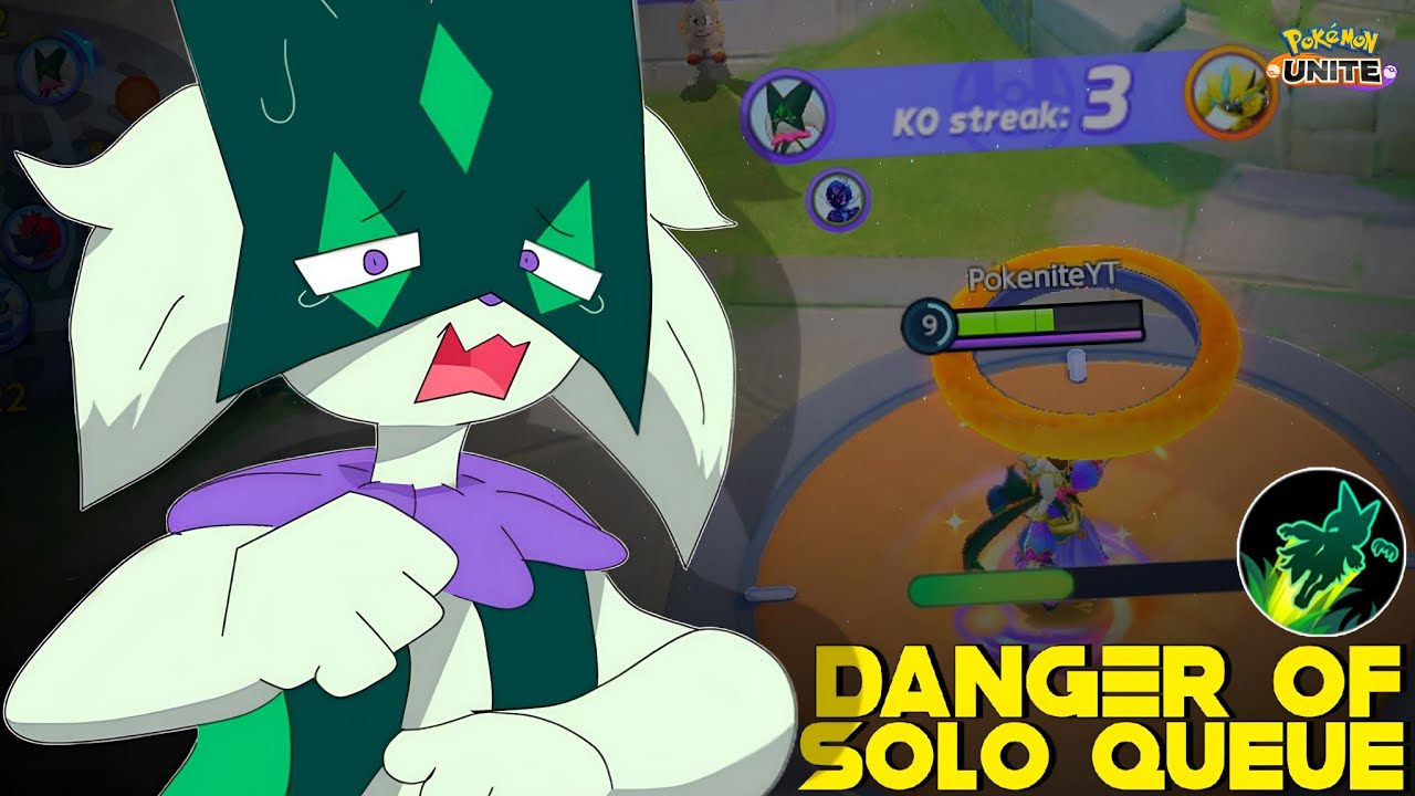 MEOWSCARADA IS TOO MUCH DANGEROUS FOR SOLO QUEUE 😲 | POKEMON UNITE