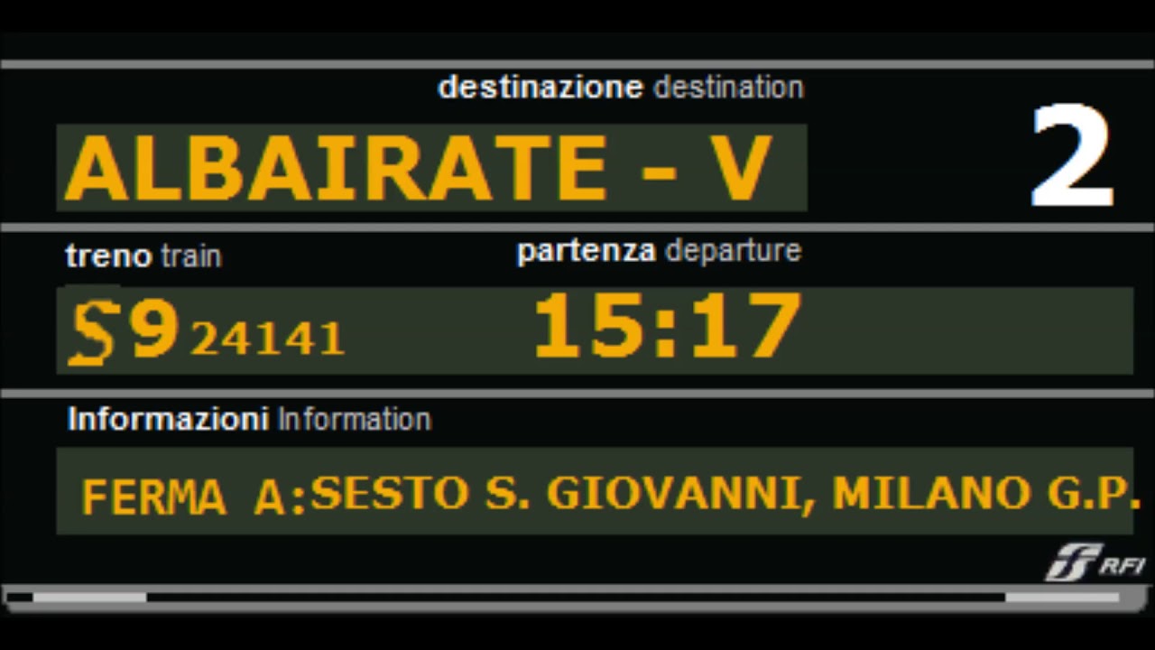 Annunci Trenitalia-Trenord Stazione di Monza con voce Oddcast