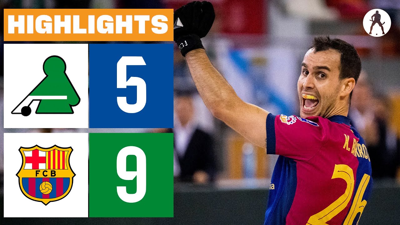 Liceo vs Bar&ccedil;a (5-9) | HIGHLIGHTS OK LLIGA
