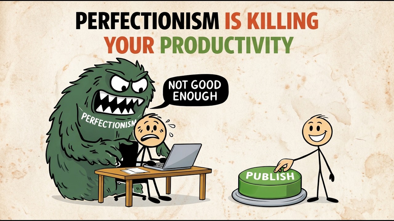 Why Perfectionists Never Finish Anything (Simple Fix Inside)