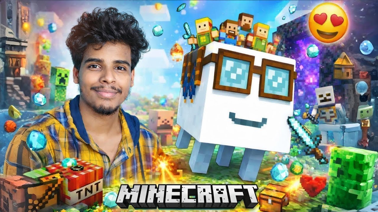 Aaj Dimond House Banayege 🔥🔥 Minecraft Public SMP Playing With Friends 
