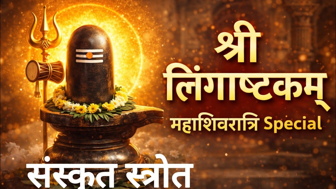 🔱 Shri Lingashtakam | Powerful Shiva Stotra | Mahashivratri Special | Shiva Mantra