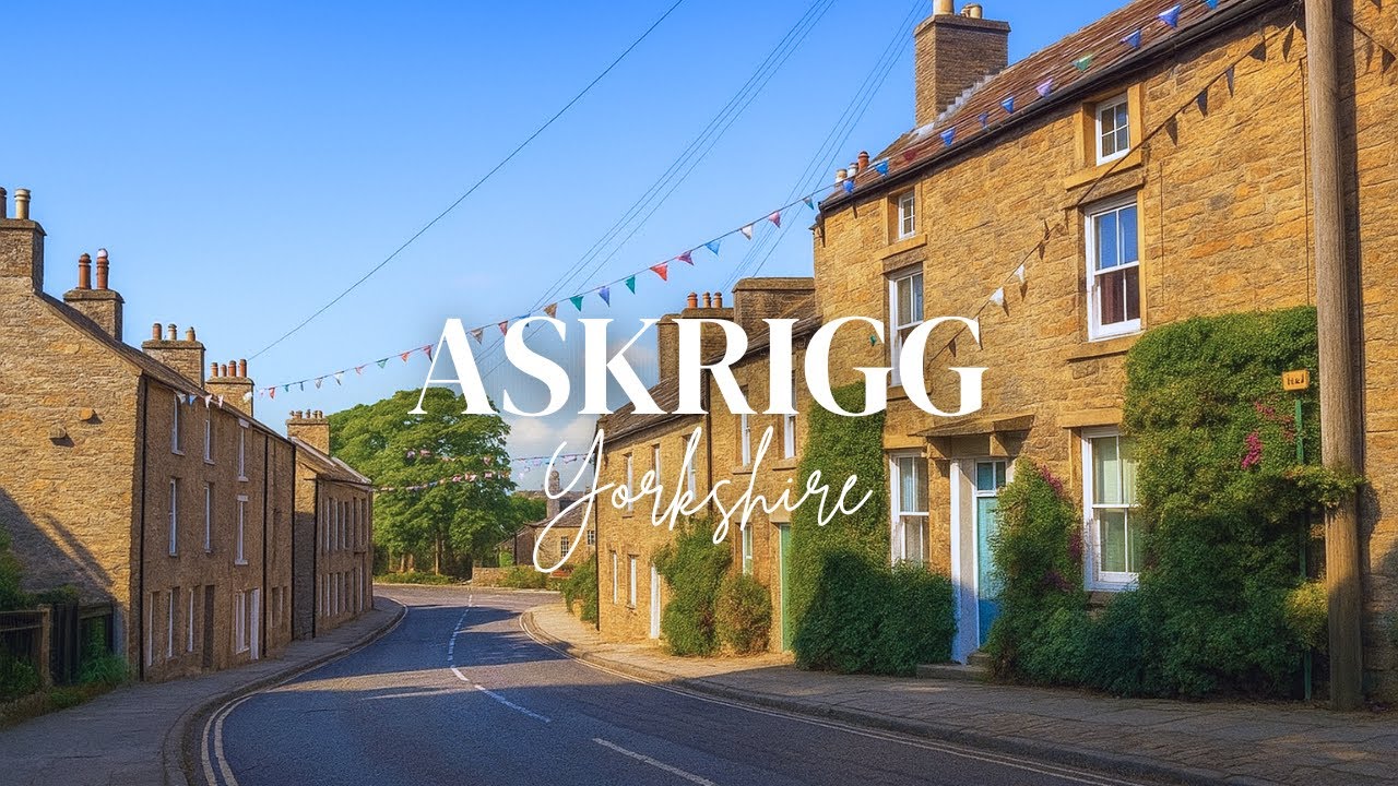 ASKRIGG | A Charming Village in the Yorkshire Dales | 4K Walking Tour