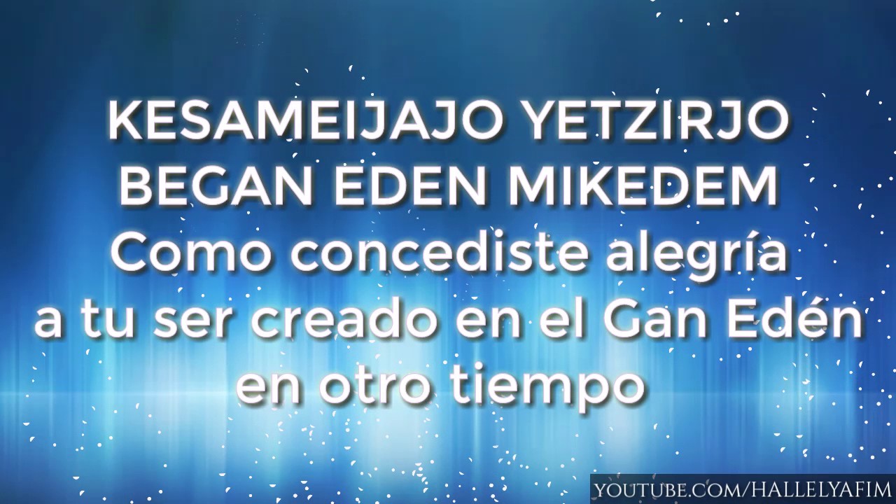 Sameach (Concede alegr&iacute;a) Cantan: AKA PELLA & HILLEL KAPNICK | C/subt&iacute;tulos