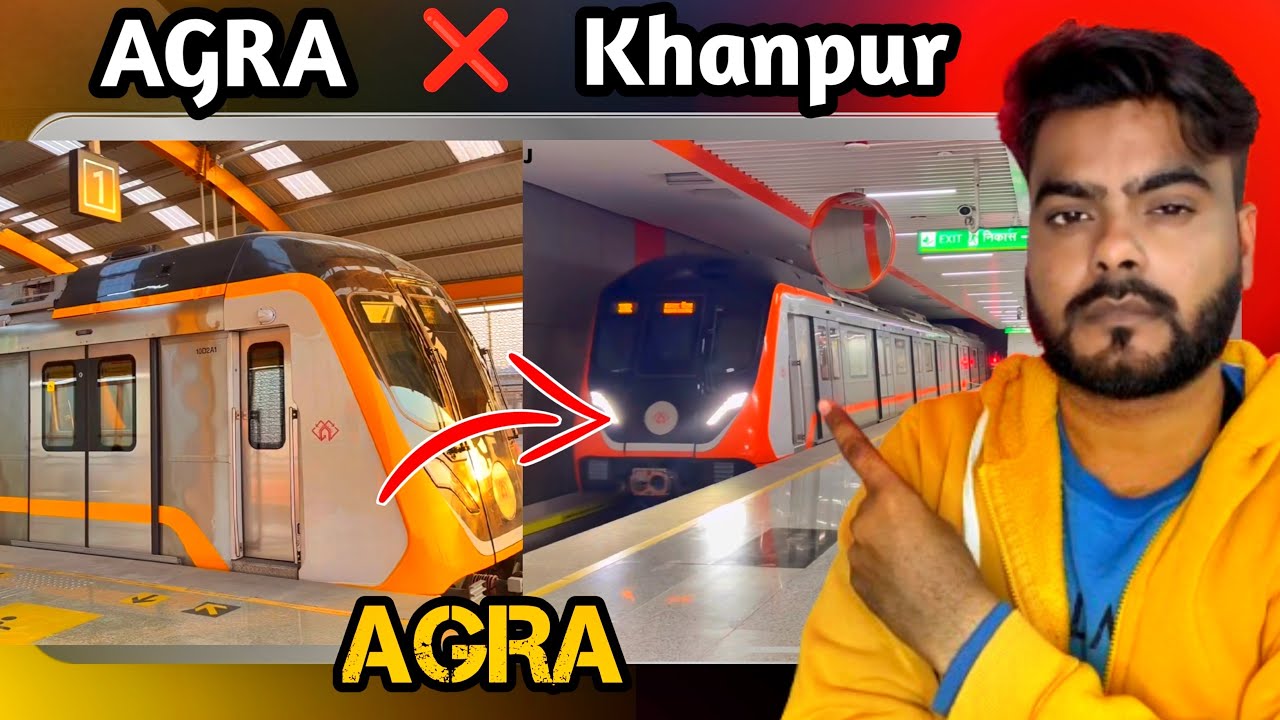 Agra Metro #40 Agra To Kanpur by Metro Routes #ghumakkad_agra