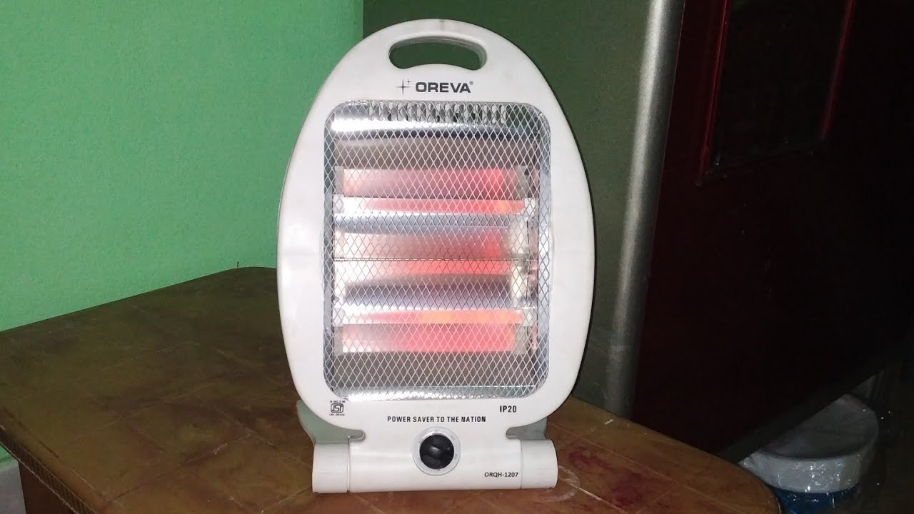 Oreva Room Heater 400+400=800 watts // orqs-1207 IP20 power saver to the nation oreva room heater