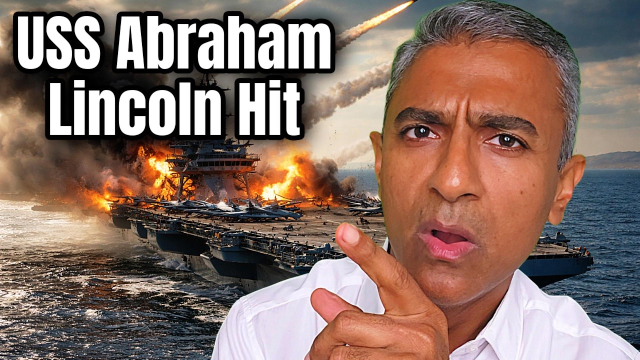 USS Abraham Lincoln Targeted by Four Ballistic Missiles Amid Escalating Tensions