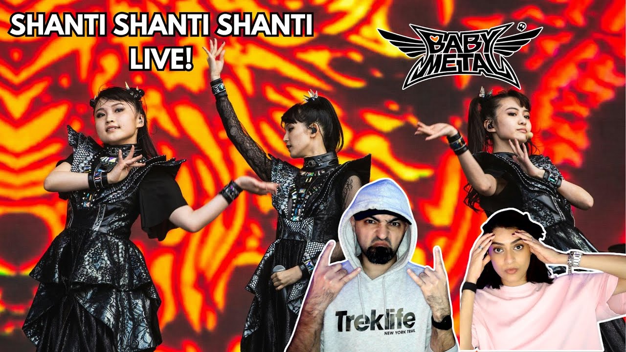 First time reaction to BABYMETAL - SHANTI SHANTI ... we did NOT expect that!!!!!