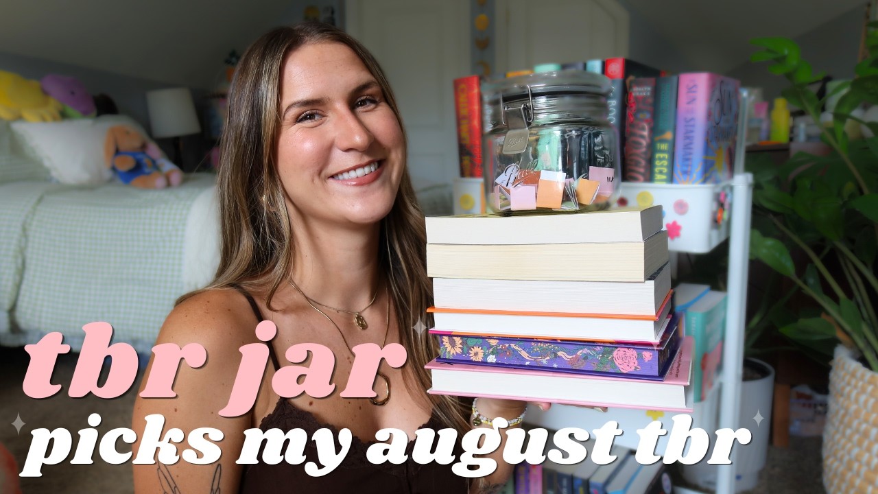 ПЛАН ЧТЕНИЯ НА АВГУСТ | выбираю книги на месяц с помощью баночки TBR 🐸