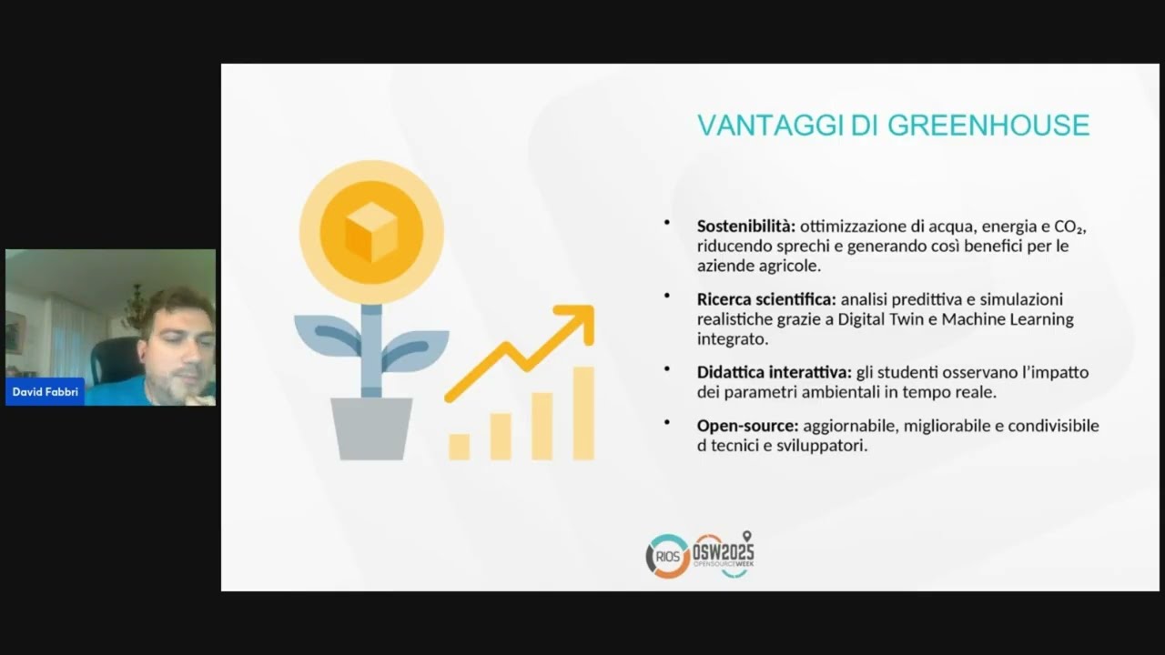 Digital Twin e Machine Learning per il monitoraggio avanzato di una serra - eLabor (David Fabbri)