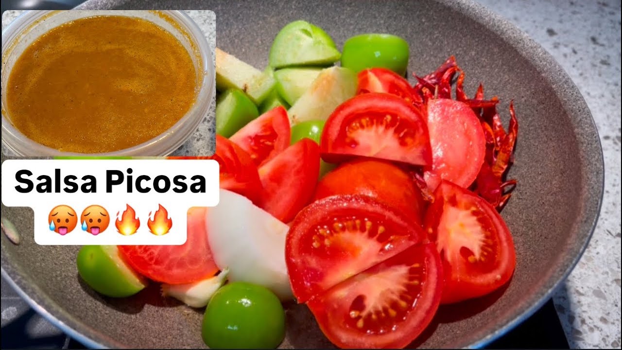 Salsa Picosa🥵🥵🔥🔥, salsa Mexicana🇲🇽