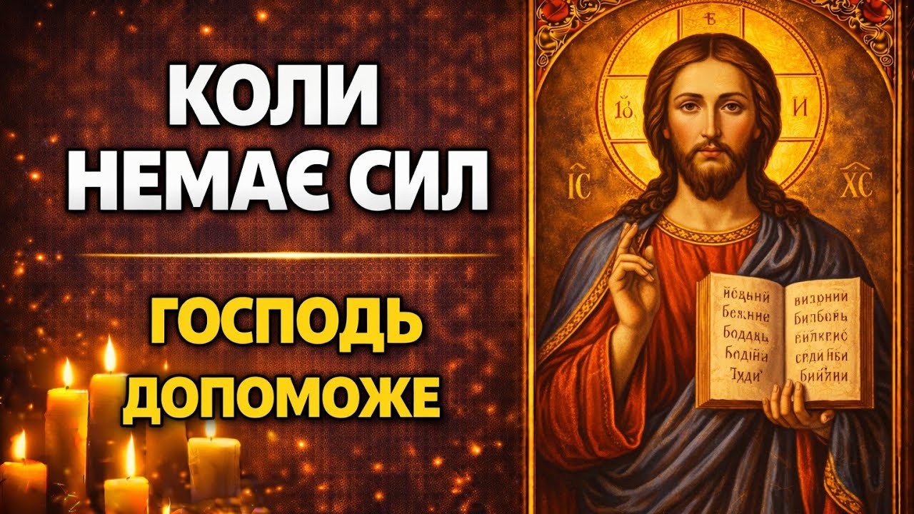 Коли сил більше немає: молитва що змінює все #молитва #надія #душевнийспокій