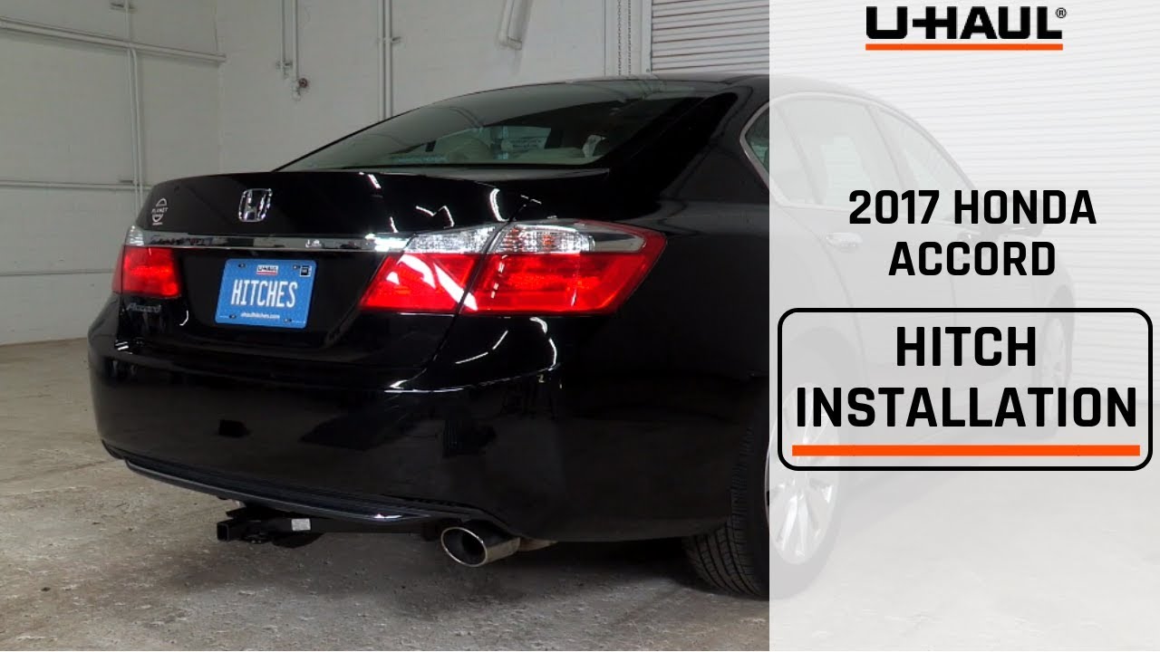 2017 Honda Accord Trailer Hitch Installation