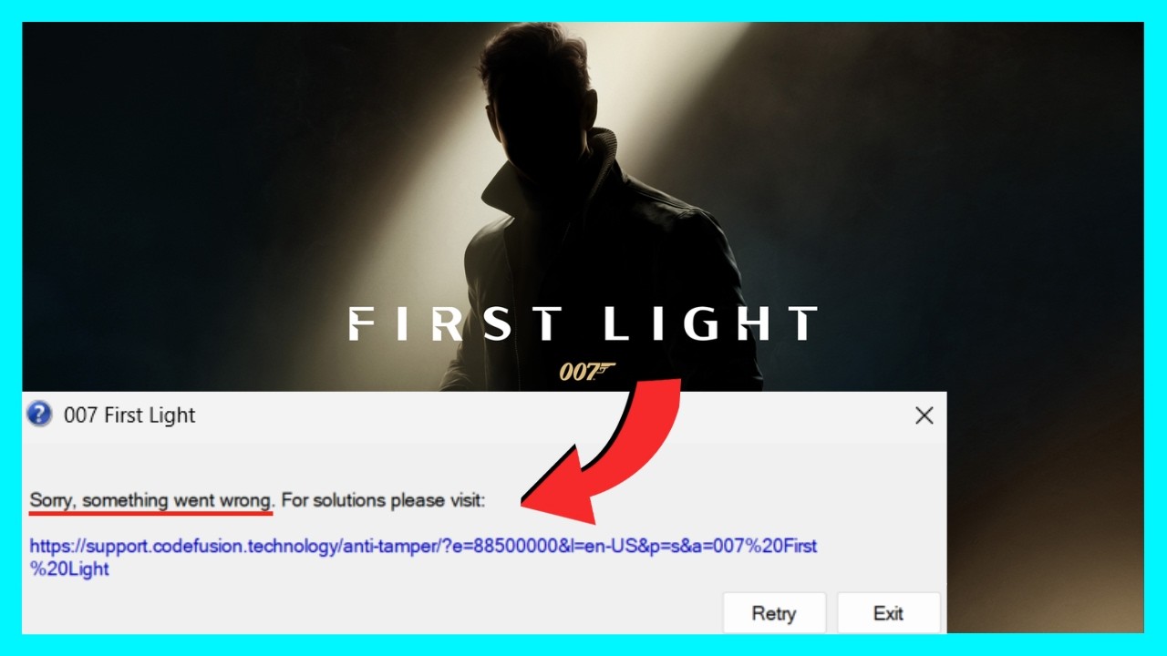 Исправление ошибки 007 First Light: Извините, что-то пошло не так | Ошибка защиты от несанкционир...