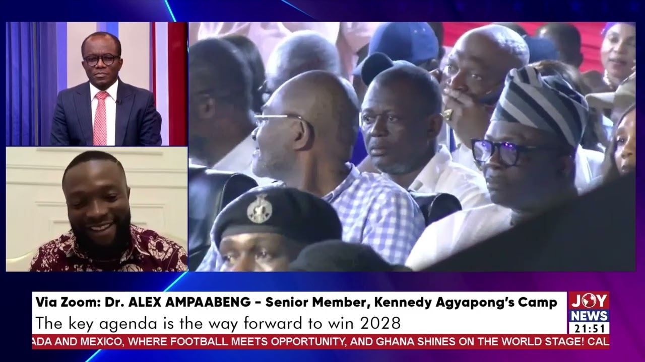 Dr. Alex Ampaabeng: I’ve faced criticism for backing Kennedy Agyapong - Dr. Alex Ampaabeng.