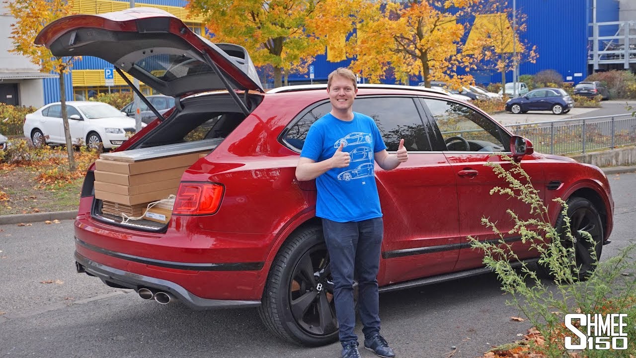 How Much IKEA Flatpack Fits in a Bentayga? | VLOG