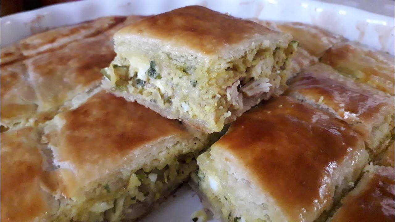 طاجين ورقة بالعجين المورق 😋جربوه وشوفوا البنة 😋😋خذيت بخاطركم وهبطت الفيديو الصباح 😍